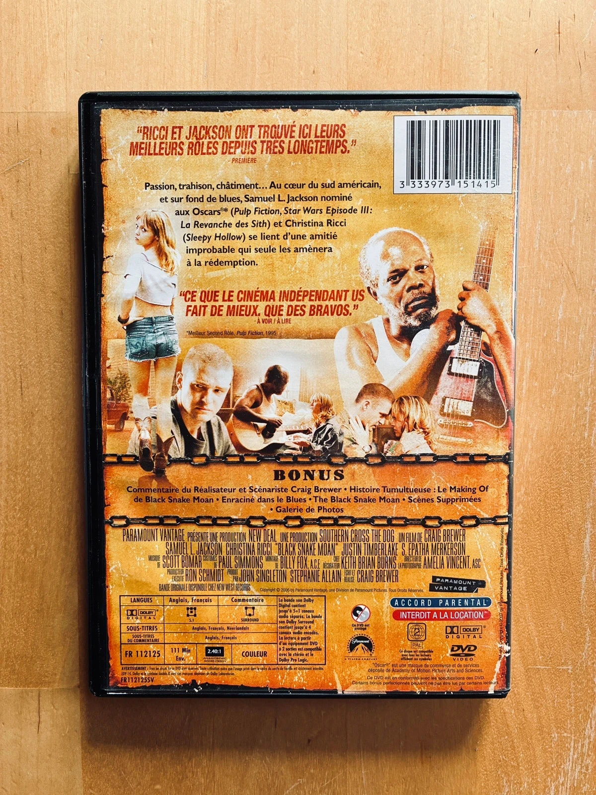 DVD Black Snake Moan. – photo 3